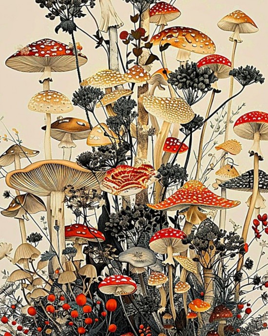 Mushroom plants